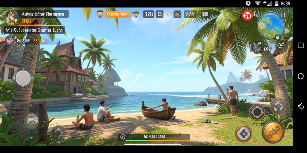 Tampilan menarik dari gameplay API88 yang penuh warna.