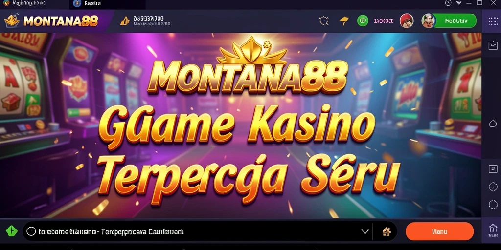 Screenshot MONTANA88 menampilkan gameplay kasino yang dinamis dan menarik.