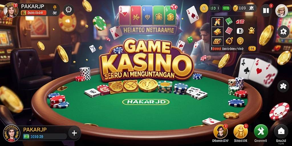 Screenshot gameplay <strong>PAKARJP</strong> menampilkan aksi seru permainan kasino.