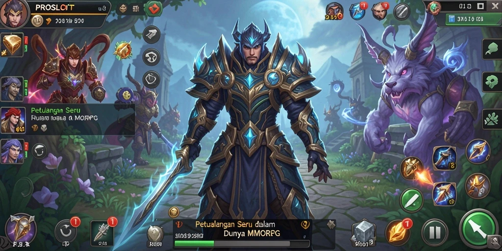 Tampilan menarik dari gameplay <strong>PROSLOT</strong> yang penuh aksi dan petualangan.
