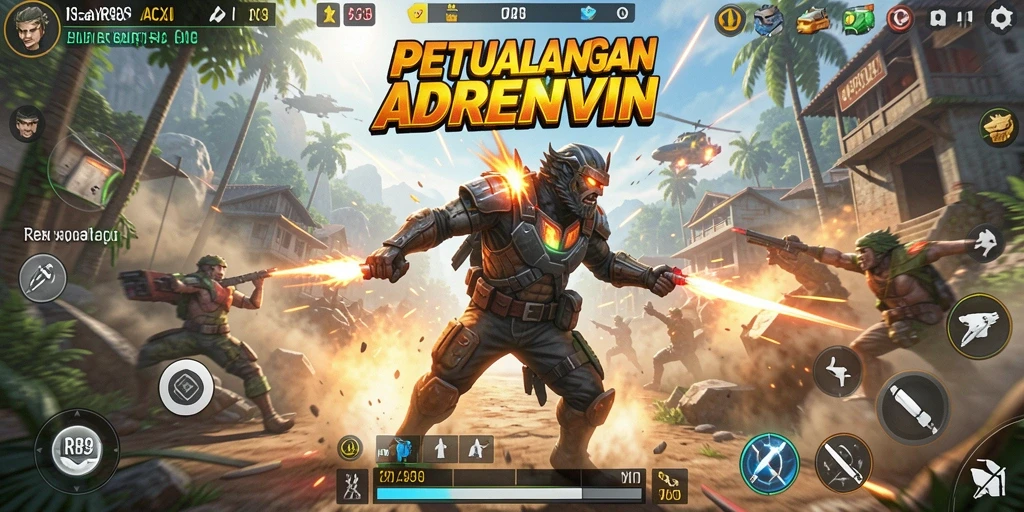 Tangkapan layar menunjukkan aksi mendebarkan dalam RR89.