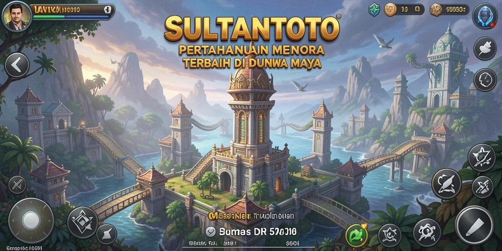 Screenshot gameplay SULTANTOTO menampilkan aksi pertahanan yang seru.