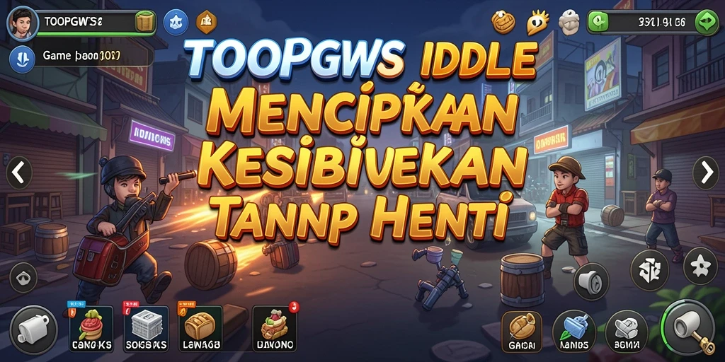 Tampilan gameplay TOOPGWS yang menarik dan menghibur.